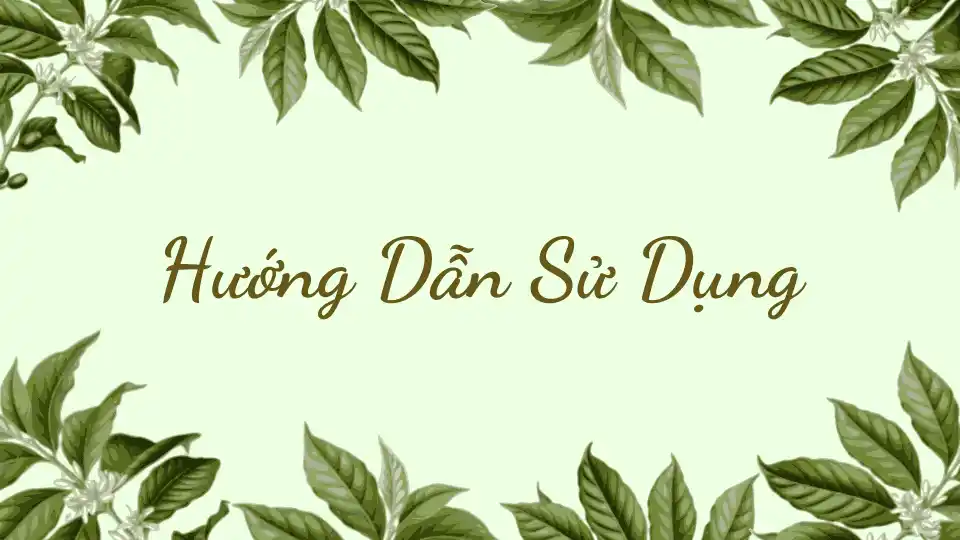 Hướng dẫn sử dụng